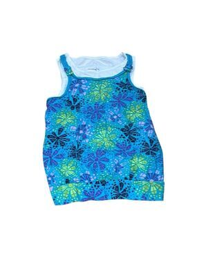 Jenni by Jennifer Moore Kids Tank Top Blue Green